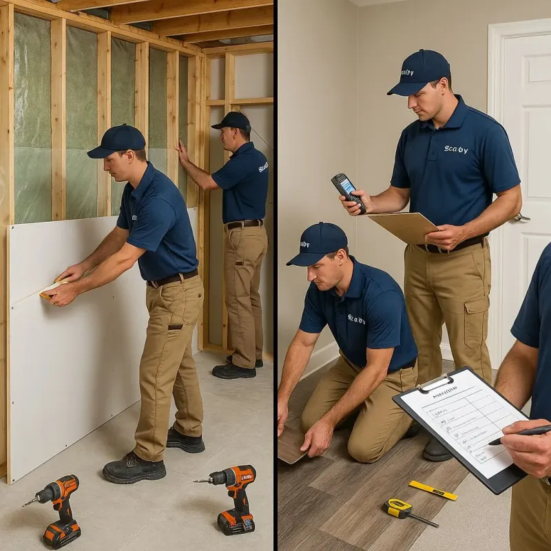 Repairs and Reconstruction process in Lacon, IL